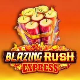 Blazing Rush Express game by AreaVegas – logo hosted on Nyxbets Casino