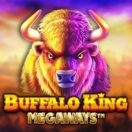 Buffalo King Megaways logo by Pragmatic Play at Nyxbets Casino