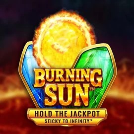 Burning Sun online game logo by Wazdan on nyxbets.eu
