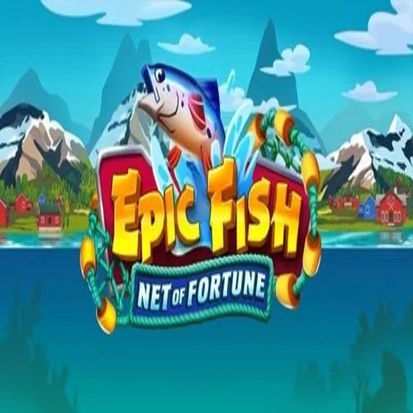 Epic Fish Net of Fortune game by Quickspin – logo hosted on Nyxbets Casino