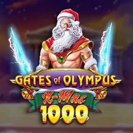 Gates of Olympus Xmas 1000 logo by Pragmatic Play Nyxbets Casino