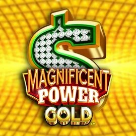 Magnificent Power Gold slot logo by Oros Gaming at Nyxbets Casino