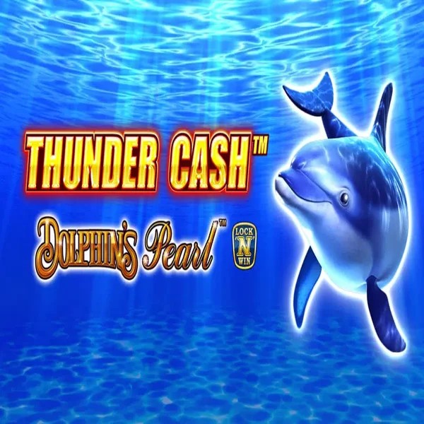 Thunder Cash Dolphins Pearl slot visual from Novomatic available on nyxbets.eu
