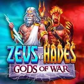 Zeus vs Hades: Gods of War logo by Pragmatic Play at Nyxbets Casino